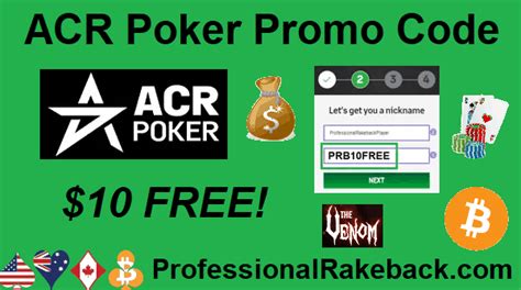ACR Poker Promo Code = $10 no.